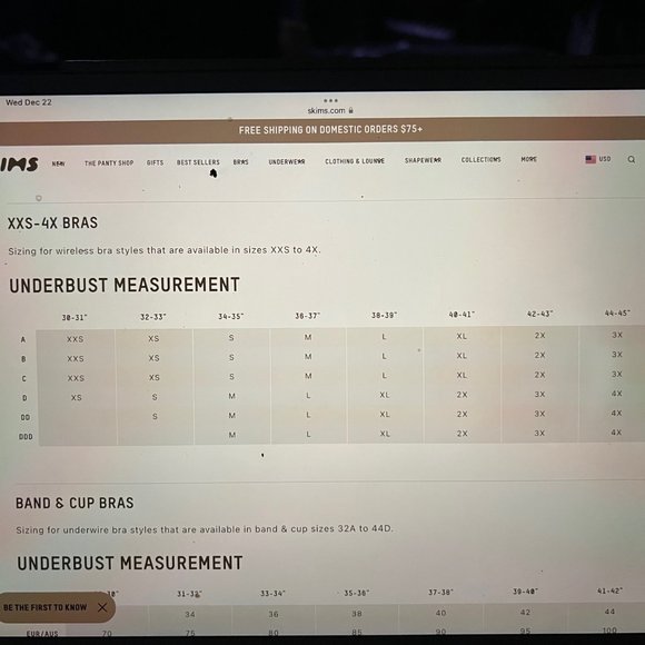 SKIMS Velvet Stretch Plunge Bra in Amethyst - Picture 12 of 12